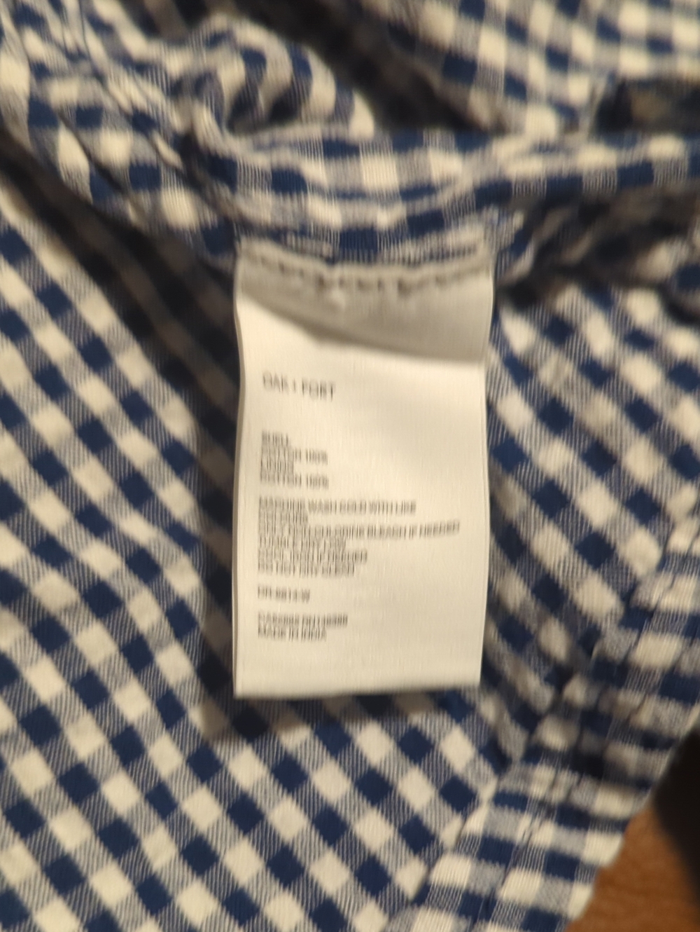OAK + FORT GINGHAM SEERSUCKER WRAP DRESS - Picture 10 of 11